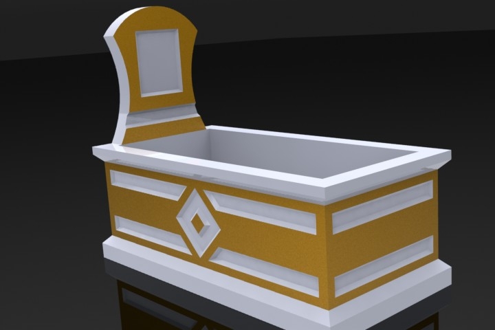 Tile Model Tombstone Molds - Görsel 1