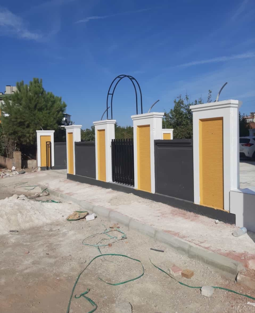 Castle Model Wall Molds - Görsel 1