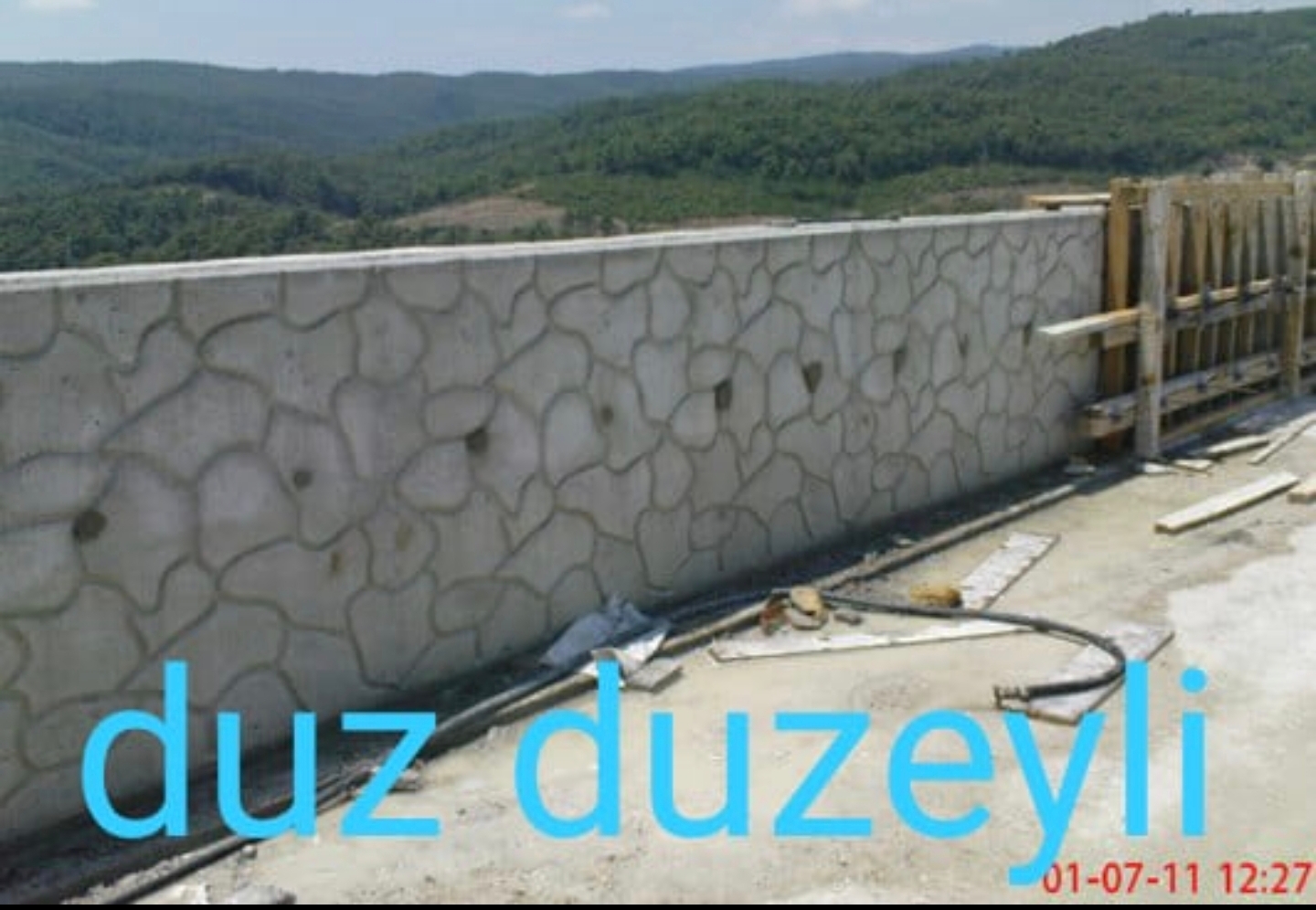 Stone Patterned (Plain) Textured Mold - Görsel 1